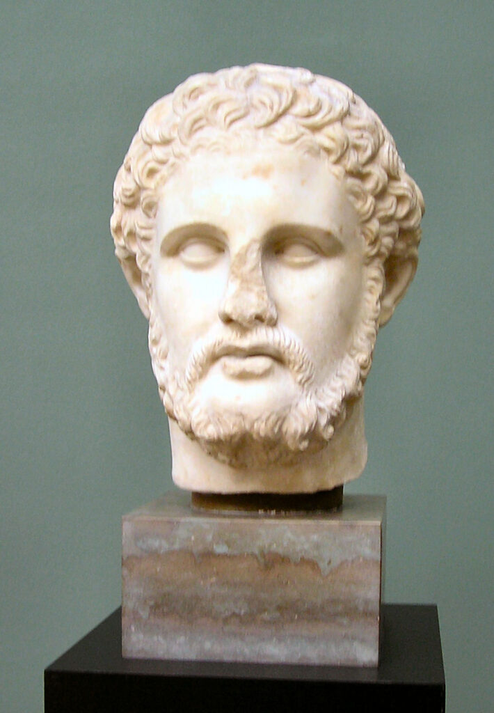Portrait of Philip II of Macedon