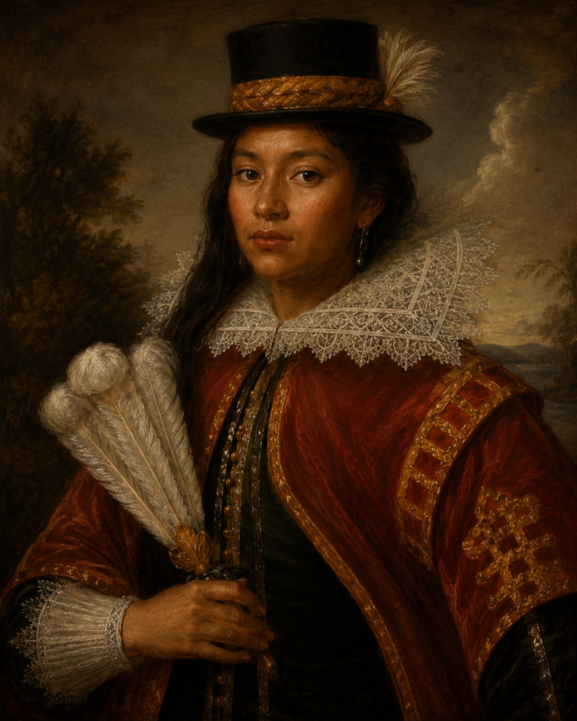 Portrait of Pocahontas