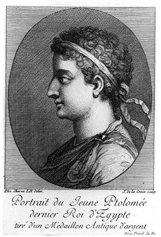 Portrait of Ptolemy XIII Theos Philopator