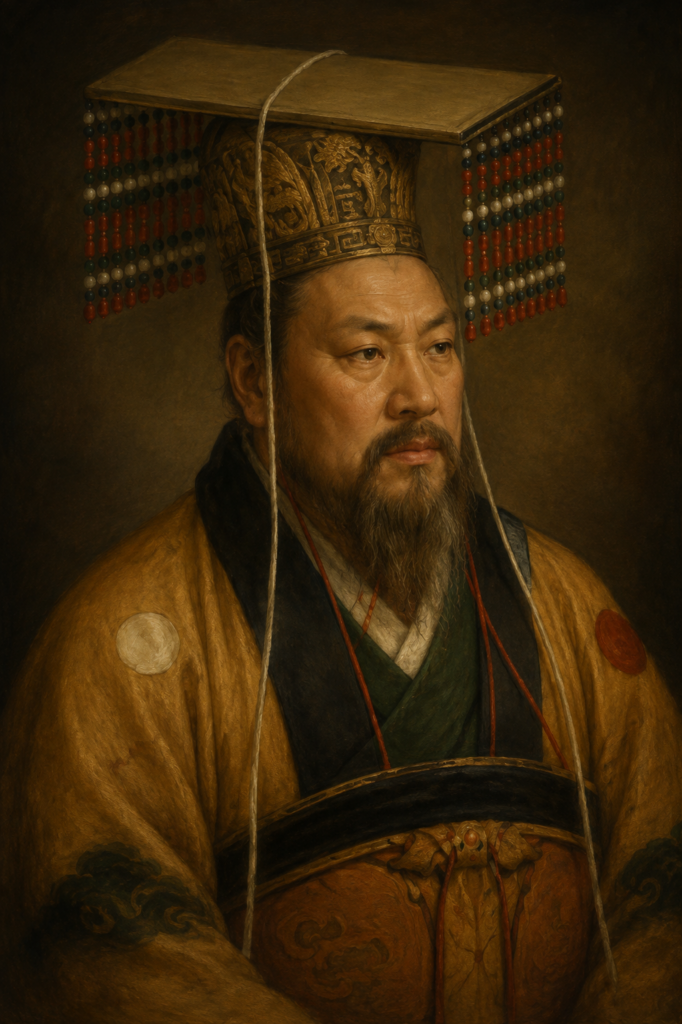Portrait of Qin Shi Huang