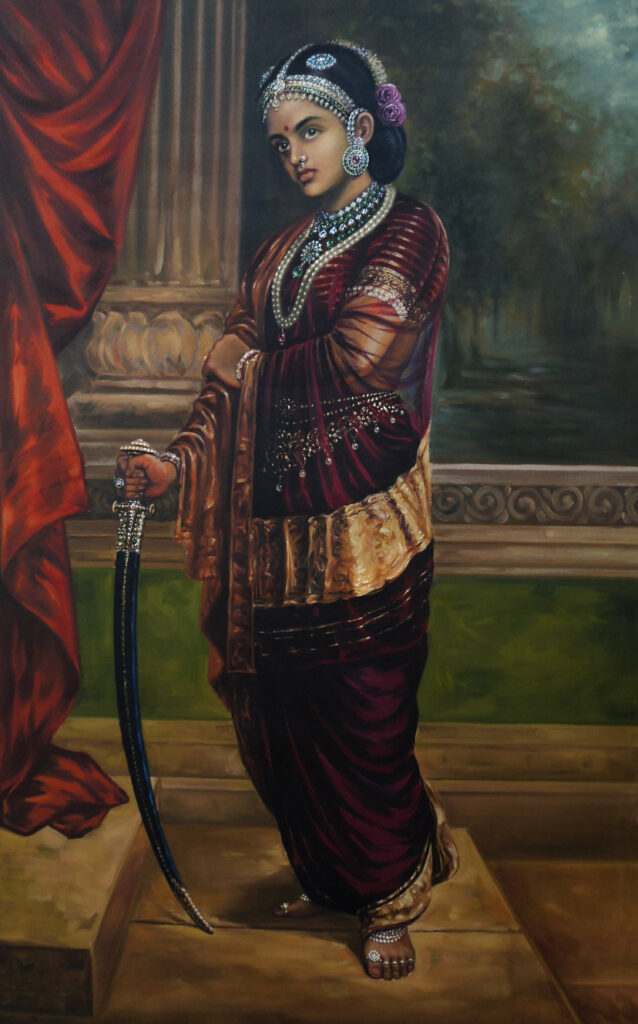 Portrait of Rani Lakshmibai
