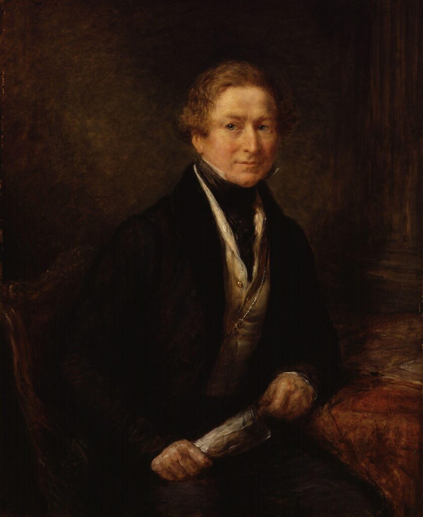 Portrait of Robert Peel