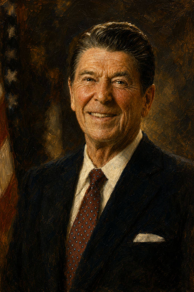 Portrait of Ronald Reagan