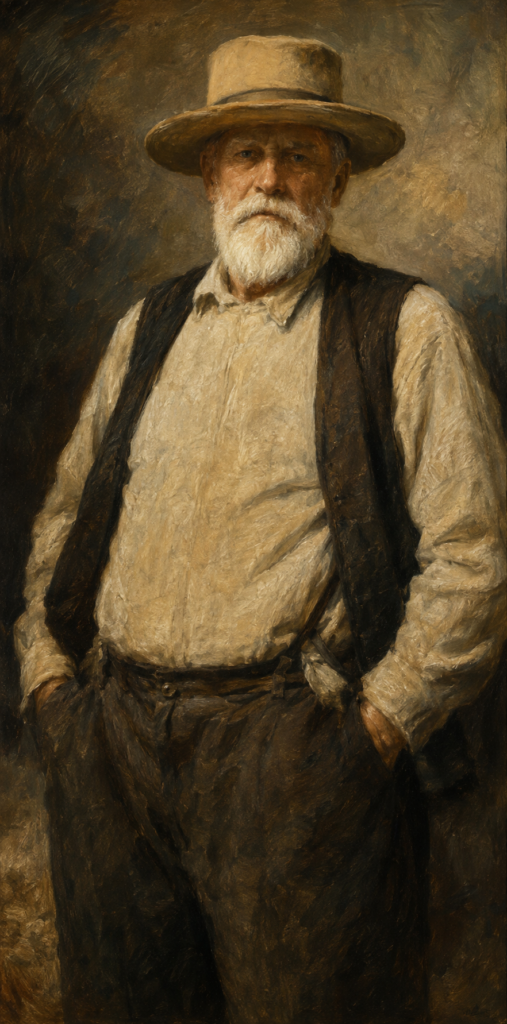 Portrait of Roy Bean