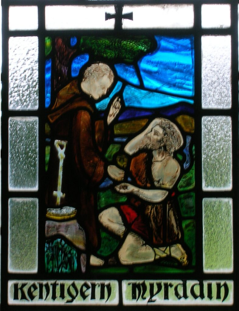 Portrait of Saint Mungo