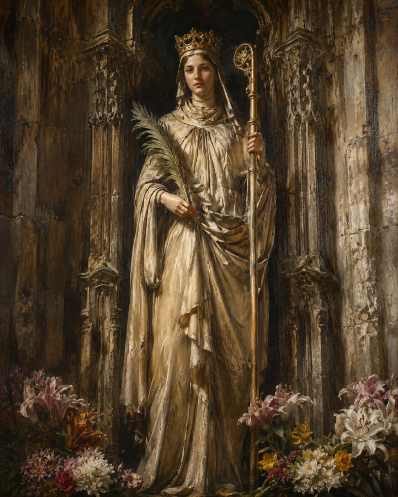 Portrait of Saint Winifred