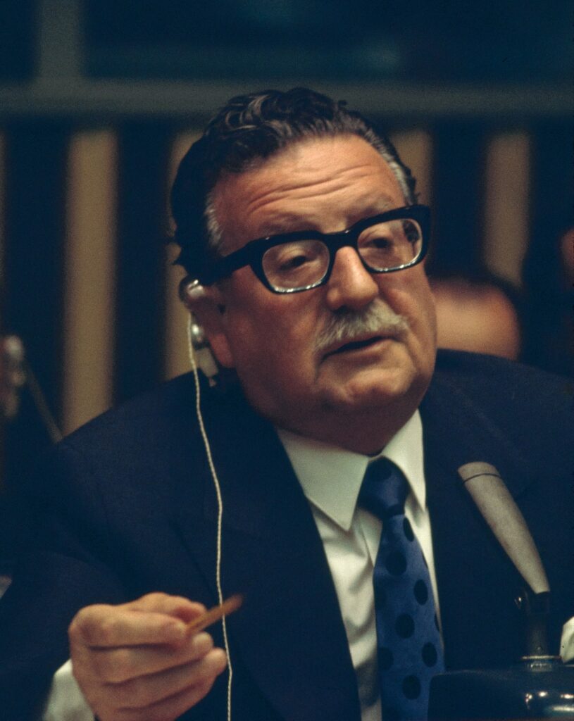 Portrait of Salvador Allende