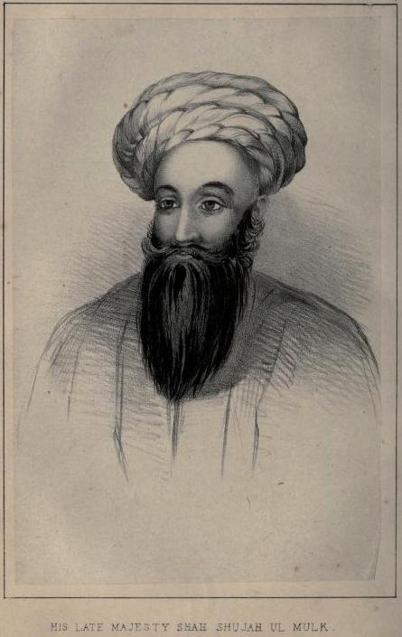 Portrait of Shah Shujah Durrani
