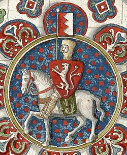 Portrait of Simon de Montfort, 6th Earl of Leicester