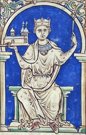 Portrait of Stephen, King of England
