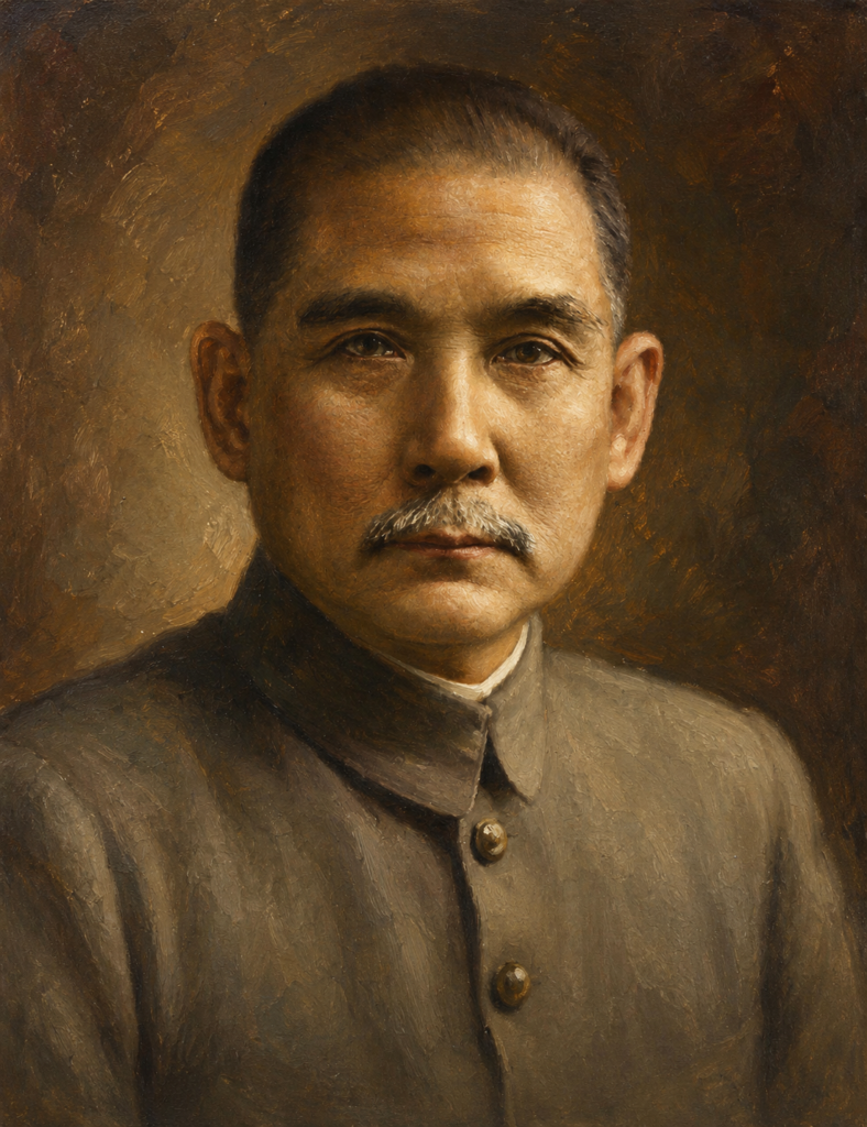 Portrait of Sun Yat-sen