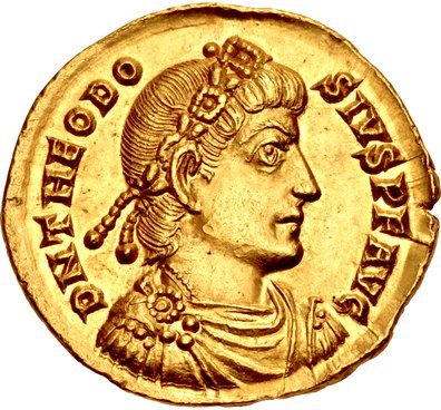 Portrait of Theodosius I