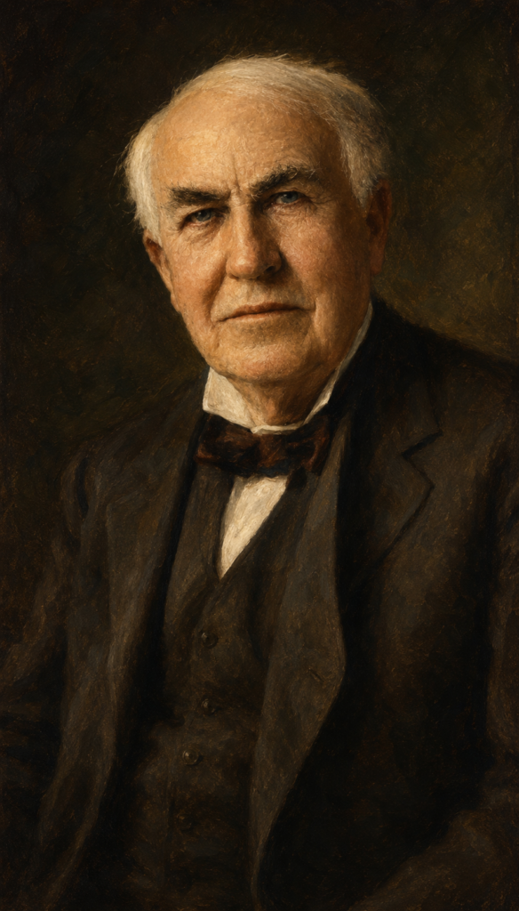 Portrait of Thomas Edison