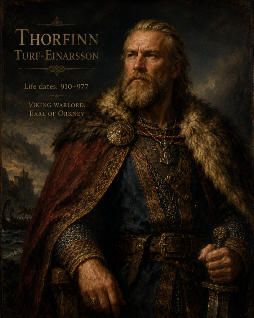 Portrait of Thorfinn Turf-Einarsson