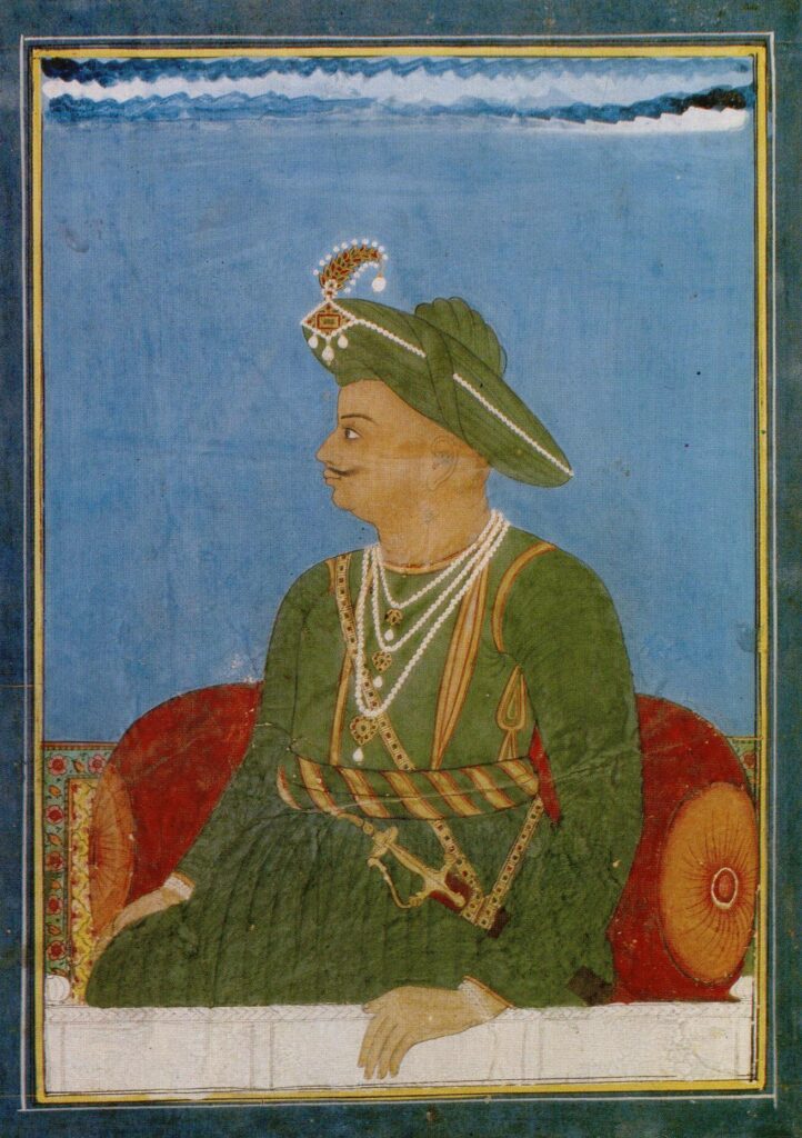 Portrait of Tipu Sultan
