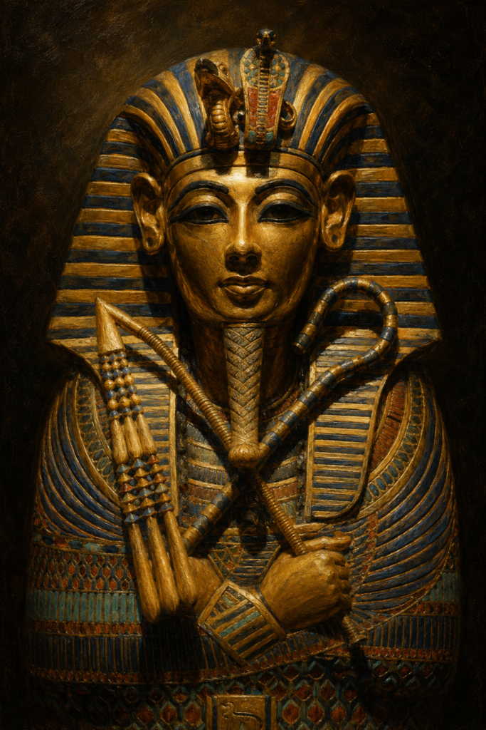 Portrait of Tutankhamun