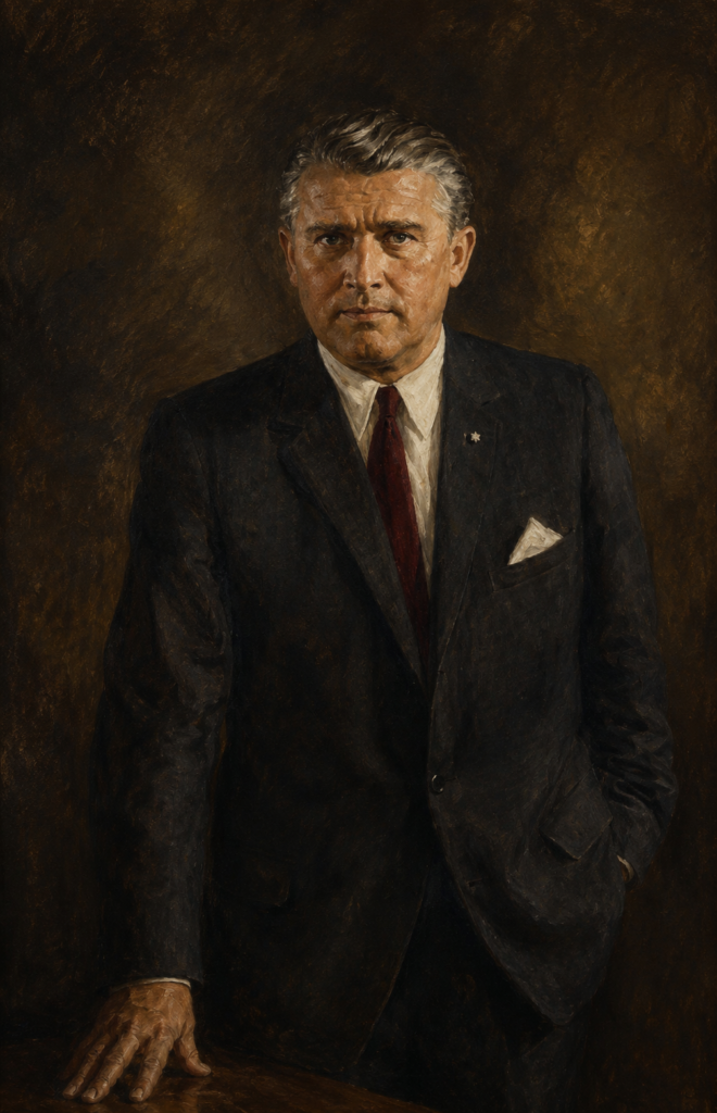 Portrait of Wernher von Braun