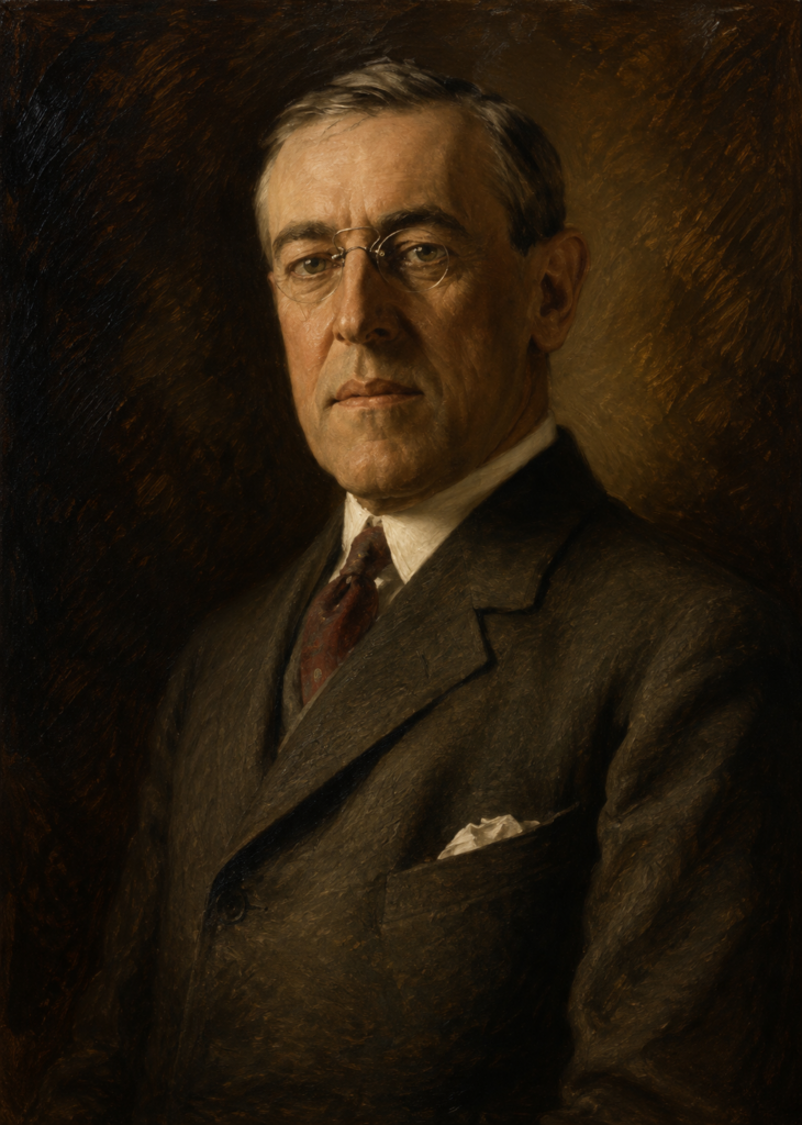 Portrait of Woodrow Wilson
