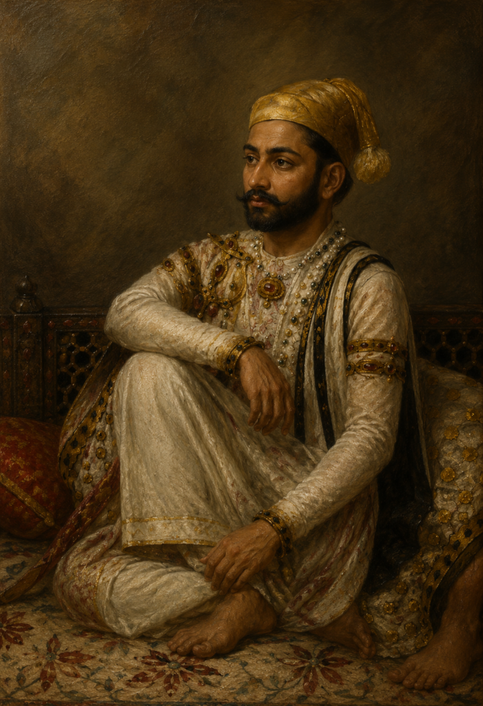 Portrait of Yashwantrao Holkar