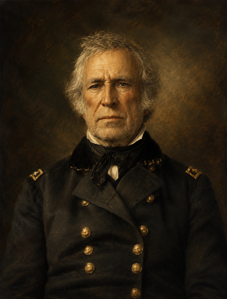 Portrait of Zachary Taylor