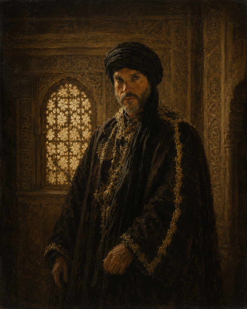 Portrait of Abu al-Hasan Ali, Sultan of Granada