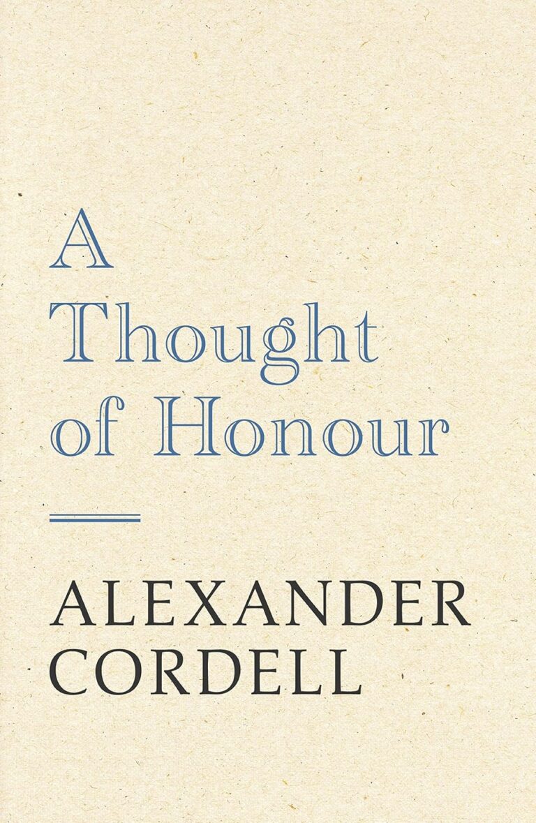 A Thought of Honour cover