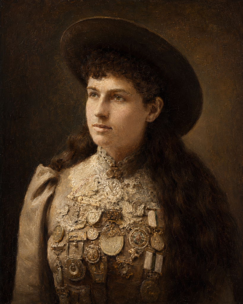 Portrait of Annie Oakley