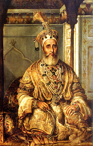 Portrait of Bahadur Shah Zafar