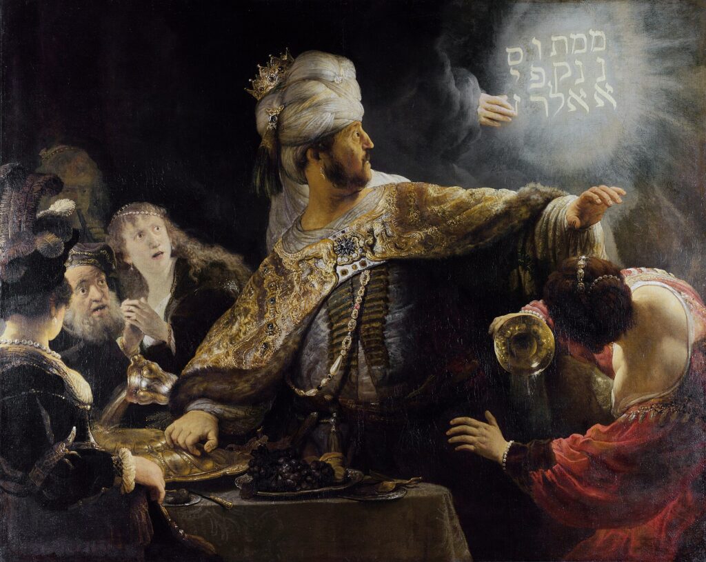 Portrait of Belshazzar