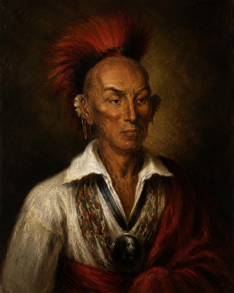 Portrait of Black Hawk
