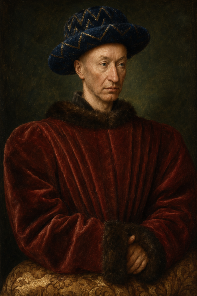 Portrait of Charles VII of France