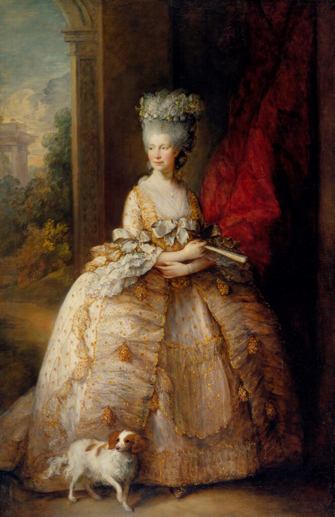 Portrait of Charlotte of Mecklenburg-Strelitz