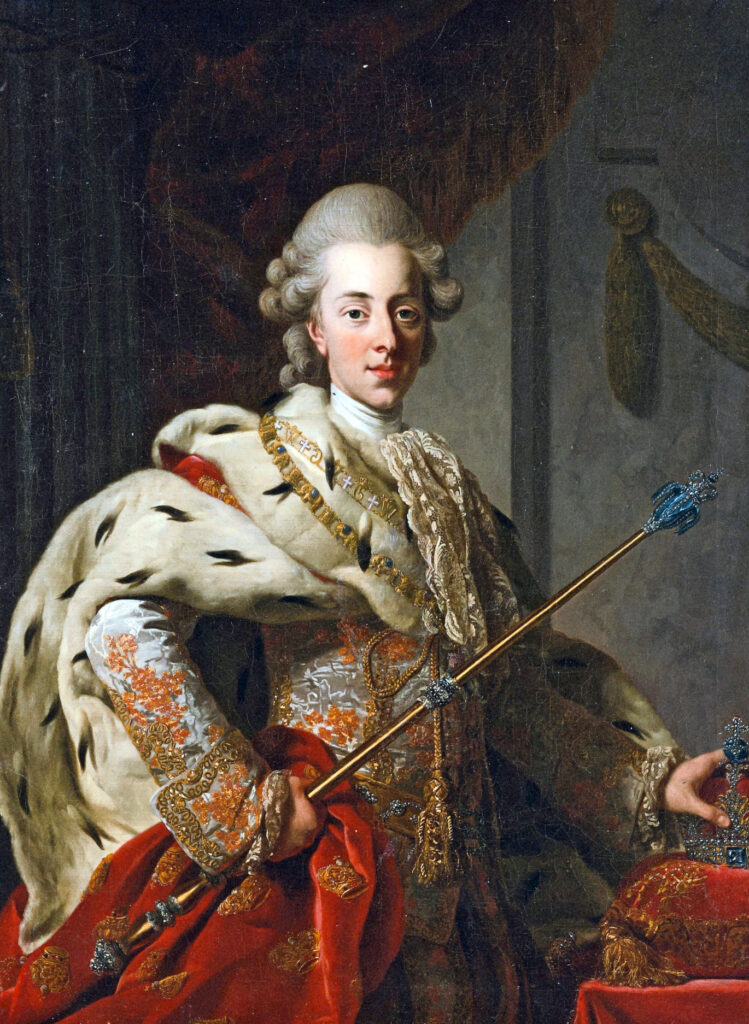 Portrait of Christian VII of Denmark