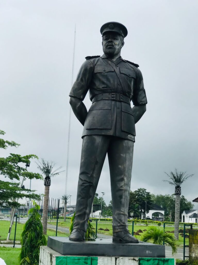 Portrait of Chukwuemeka Odumegwu Ojukwu