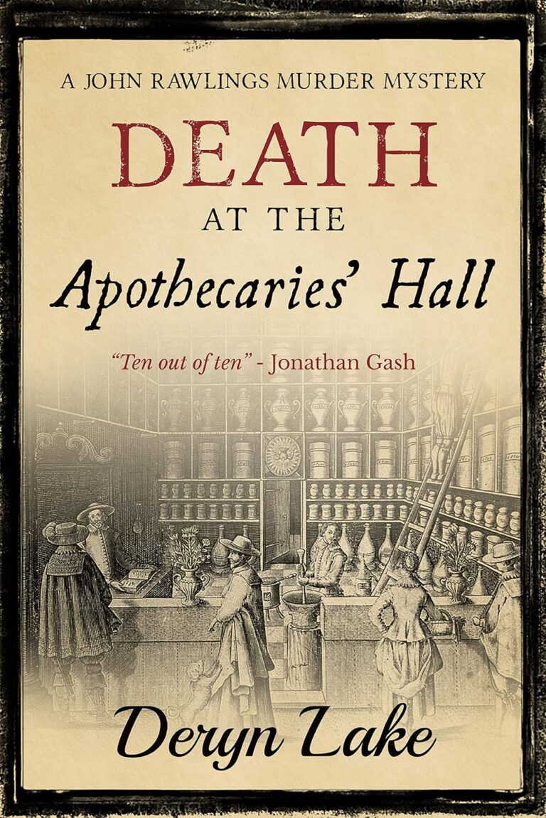 Death at the Apothecaries’ Hall cover