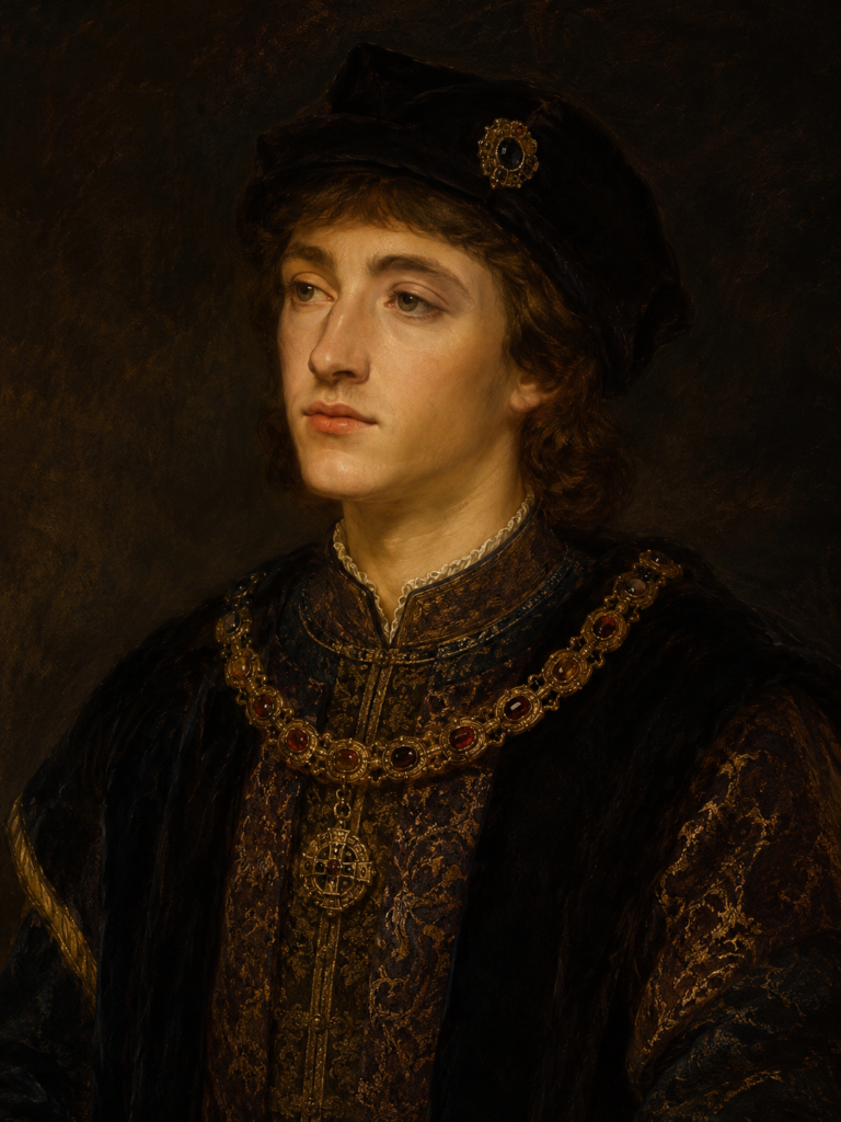 Portrait of Edward Plantagenet, 17th Earl of Warwick