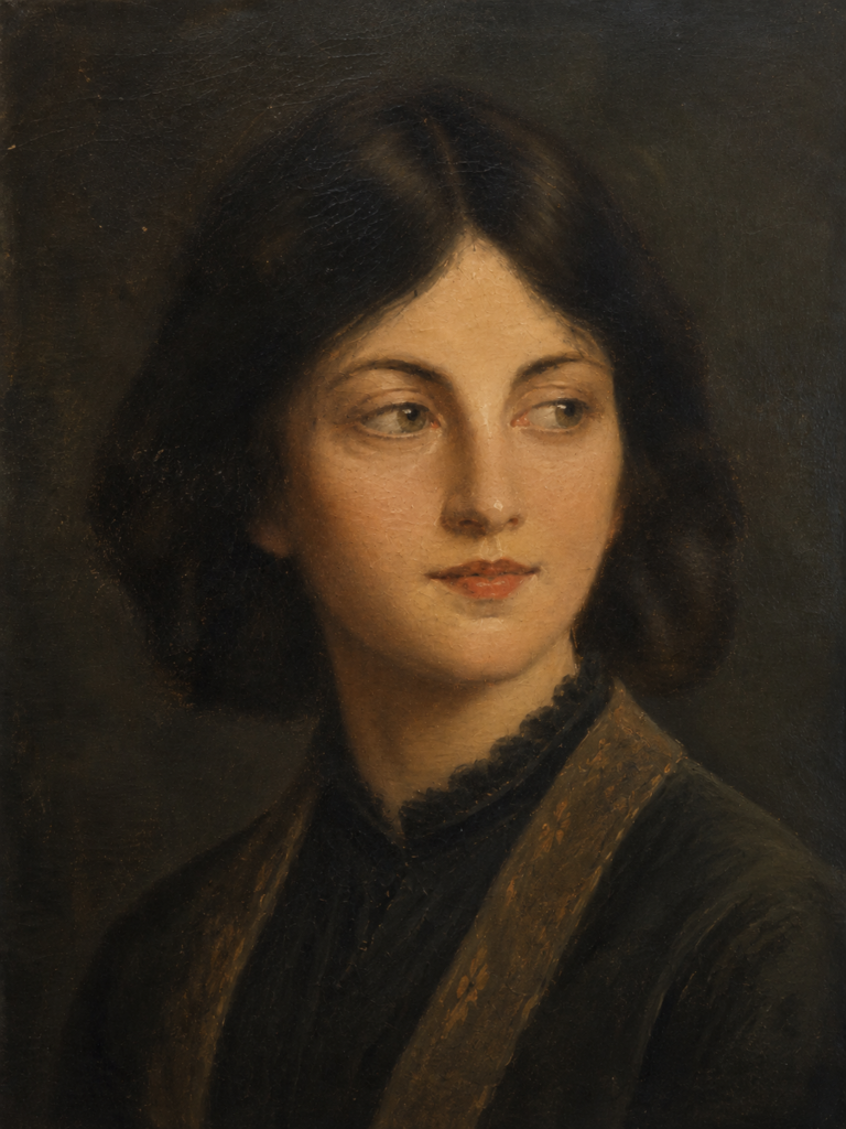 Portrait of Emily Brontë