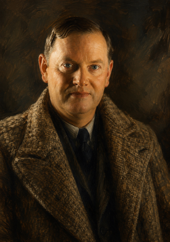 Portrait of Evelyn Waugh