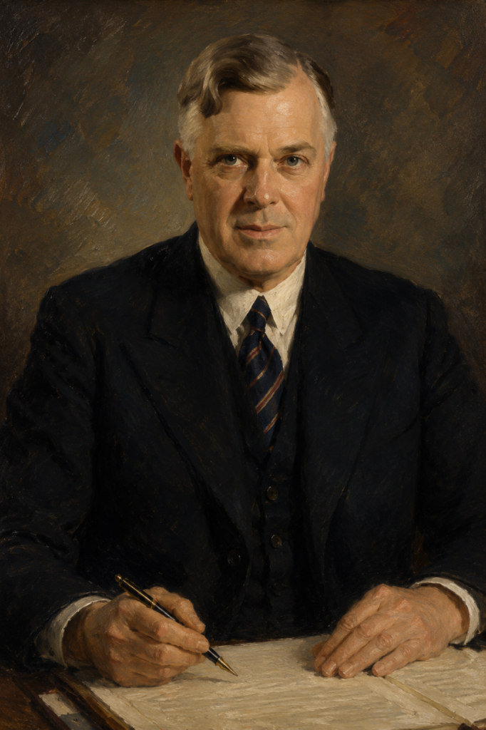Portrait of Frank Pick