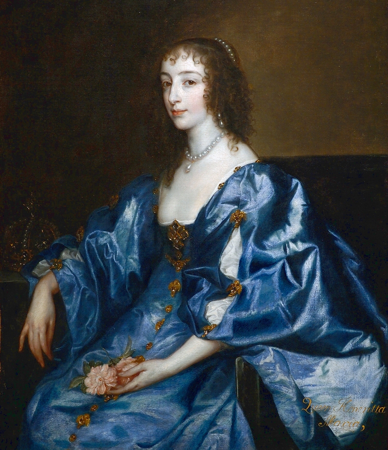 Portrait of Henrietta Maria of France