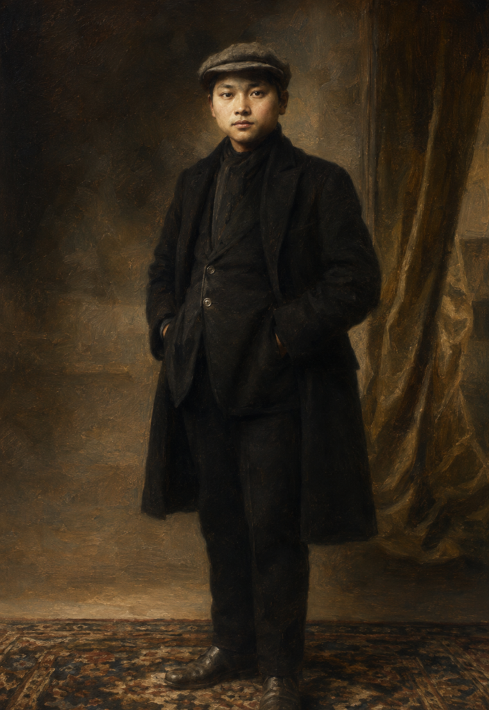 Portrait of Hu Ruowang