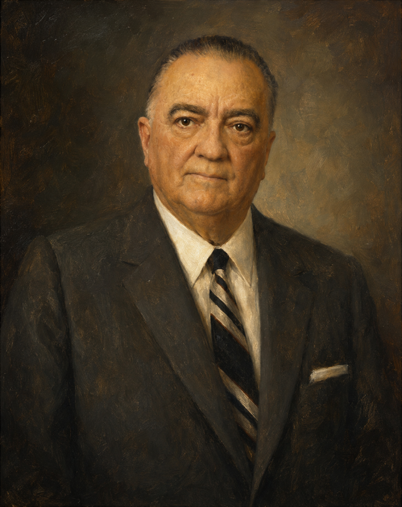 Portrait of J. Edgar Hoover