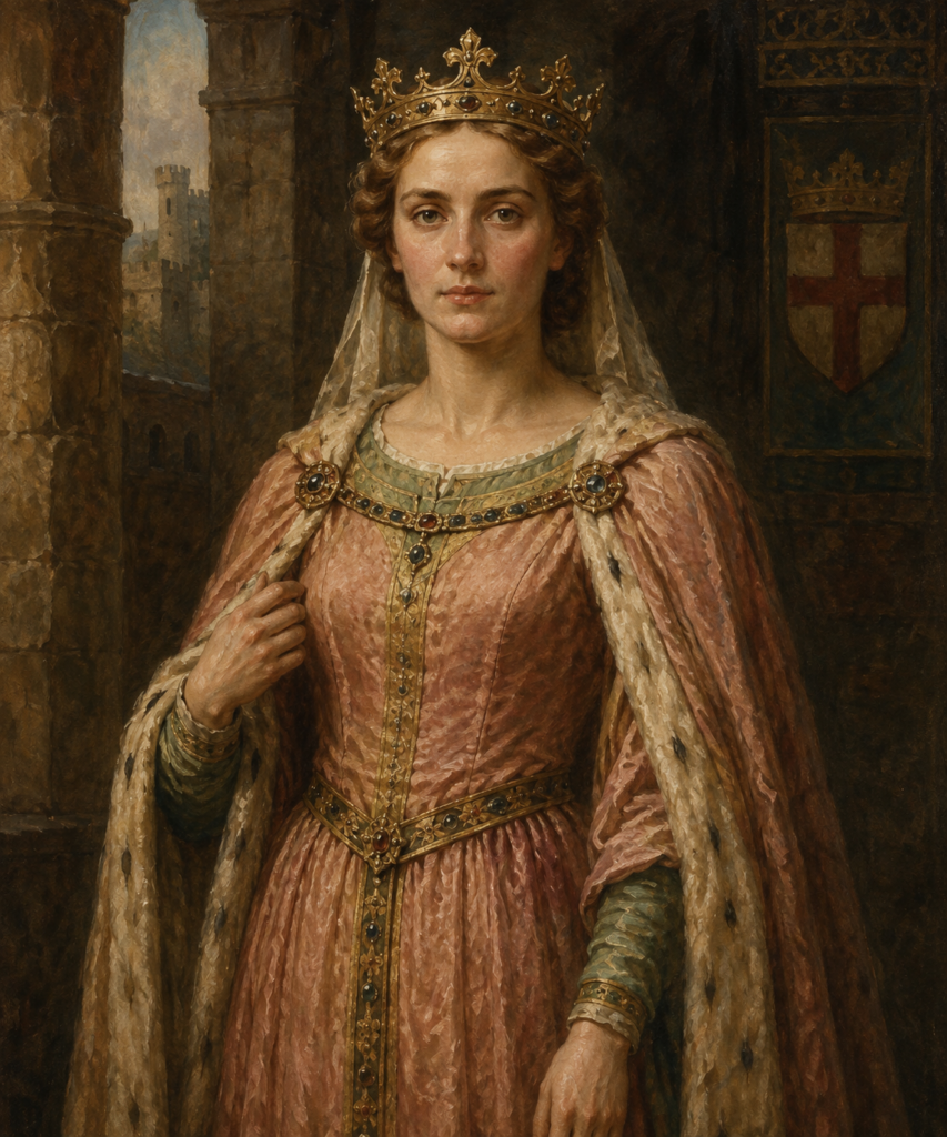 Portrait of Joan of England, Queen of Sicily