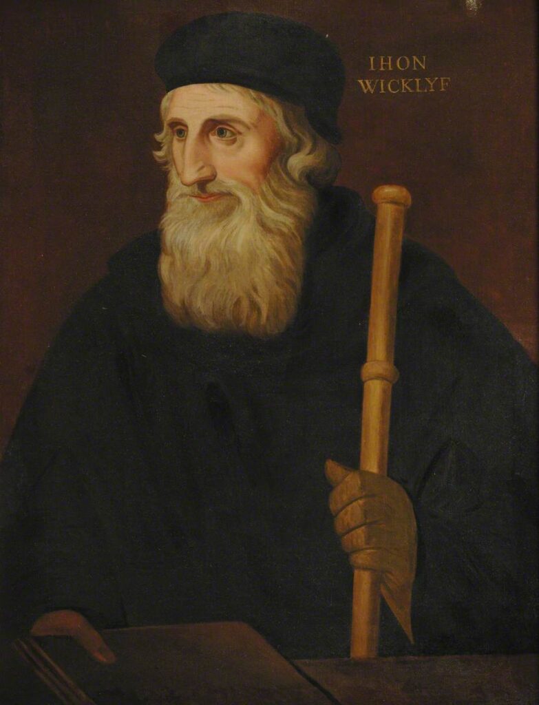 Portrait of John Wycliffe