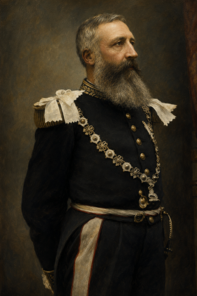 Portrait of Leopold II of Belgium