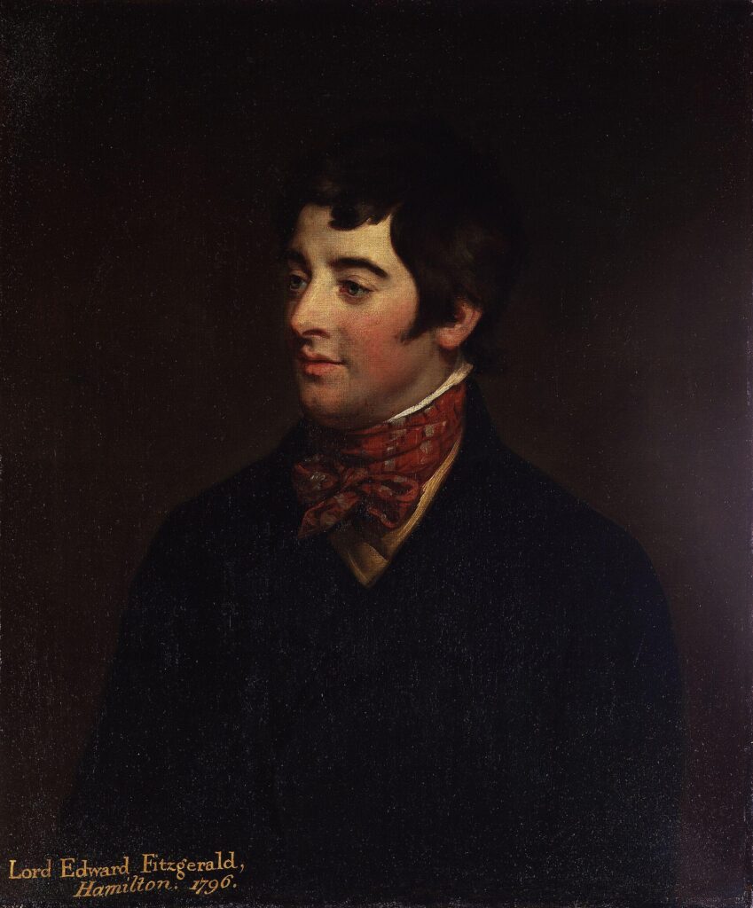 Portrait of Lord Edward FitzGerald