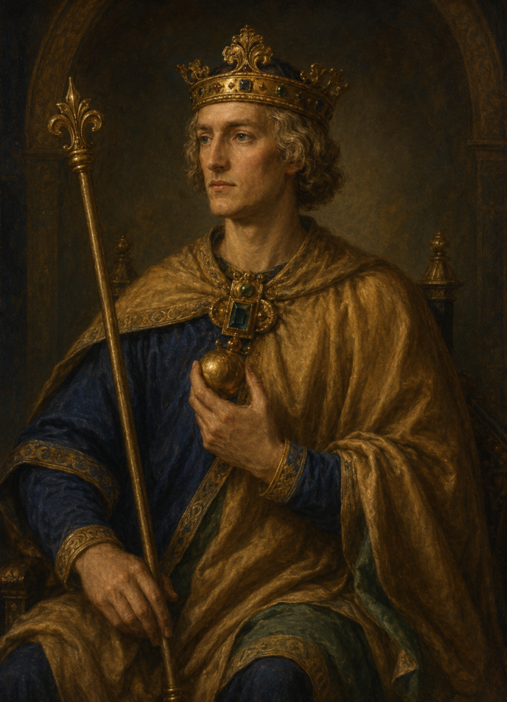 Portrait of Louis IX of France