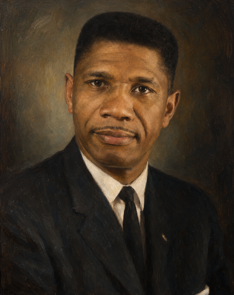 Portrait of Medgar Evers