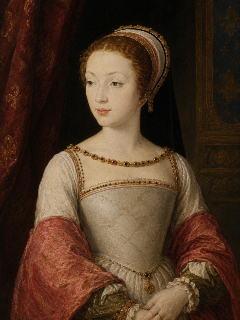 Portrait of Michelle de Saubonne