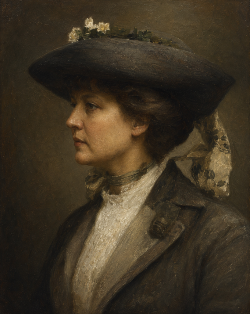 Portrait of Natalie Curtis Burlin